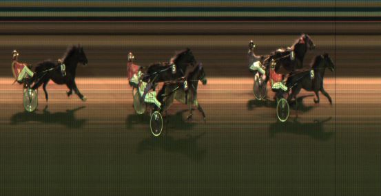 Målfoto for løp 8 på bane JA den 24.01.2020