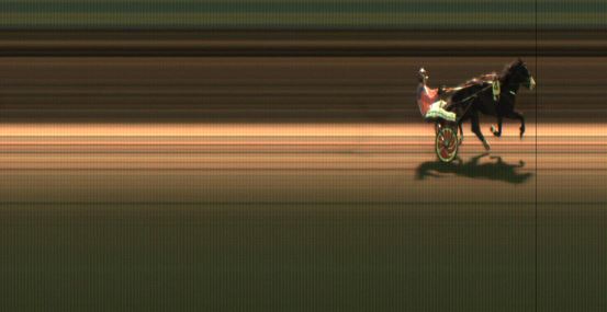 Målfoto for løp 7 på bane JA den 14.02.2020