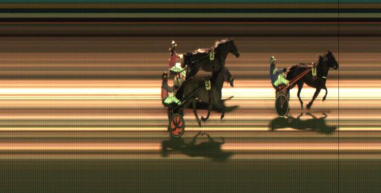 Målfoto for løp 7 på bane JA den 21.02.2020