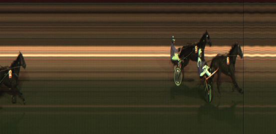 Målfoto for løp 3 på bane JA den 06.03.2020