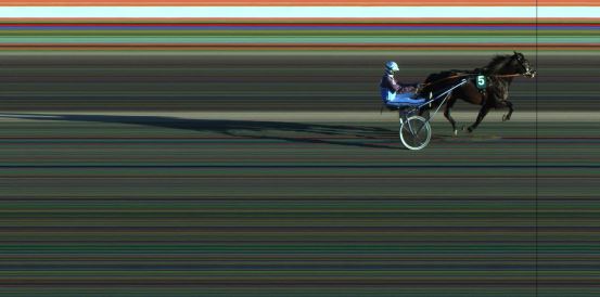 Målfoto for løp 4 på bane JA den 26.04.2020