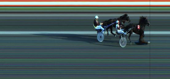 Målfoto for løp 3 på bane JA den 10.05.2020