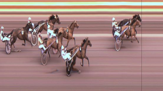 Målfoto for løp 6 på bane JA den 10.05.2020