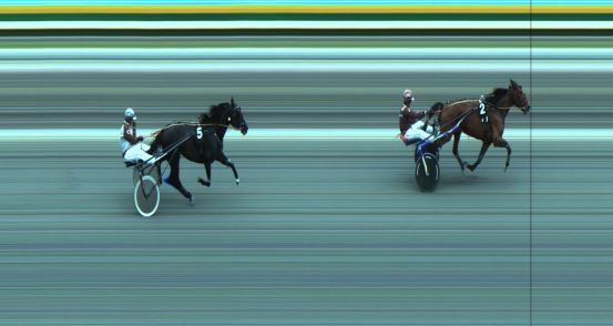 Målfoto for løp 6 på bane JA den 22.05.2020