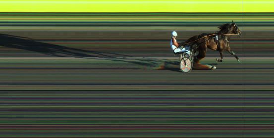 Målfoto for løp 6 på bane JA den 29.05.2020