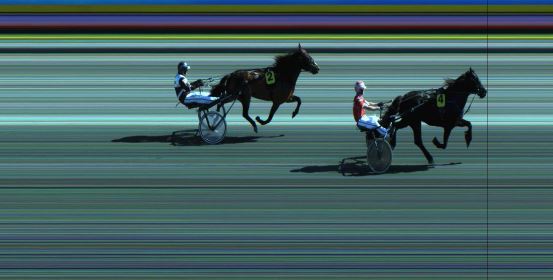 Målfoto for løp 1 på bane JA den 01.06.2020