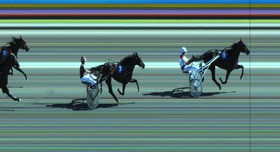 Målfoto for løp 2 på bane JA den 01.06.2020