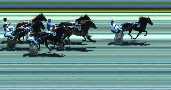 Målfoto for løp 5 på bane JA den 15.06.2020