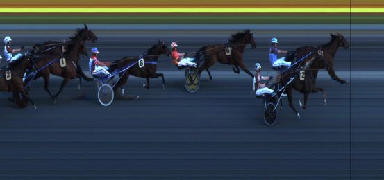 Målfoto for løp 7 på bane JA den 17.06.2020