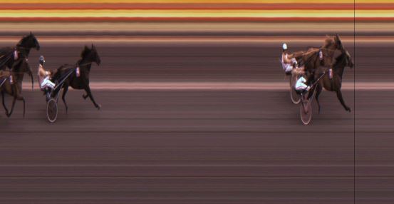 Målfoto for løp 8 på bane JA den 03.07.2020