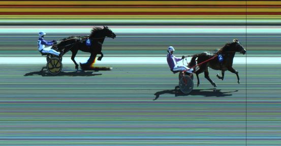 Målfoto for løp 2 på bane JA den 04.07.2020