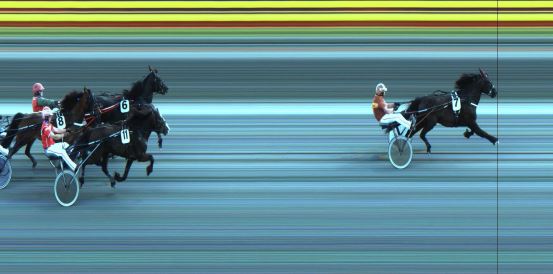 Målfoto for løp 5 på bane JA den 04.07.2020