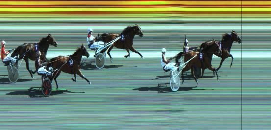 Målfoto for løp 8 på bane JA den 04.07.2020