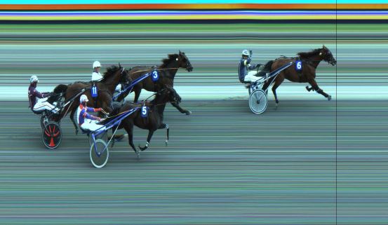 Målfoto for løp 2 på bane JA den 05.07.2020