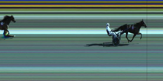 Målfoto for løp 8 på bane JA den 05.07.2020