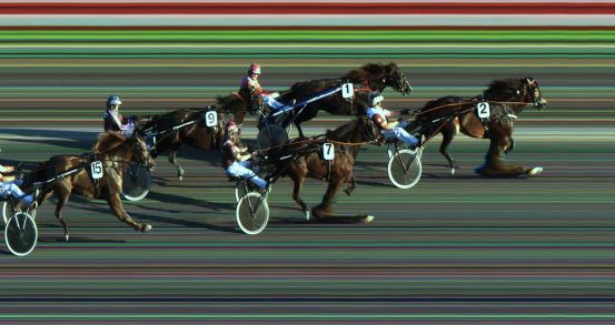 Målfoto for løp 5 på bane JA den 31.07.2020