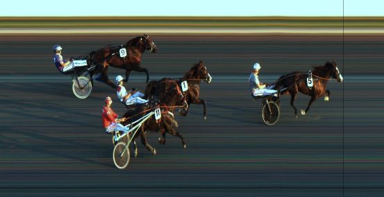 Målfoto for løp 5 på bane JA den 14.08.2020