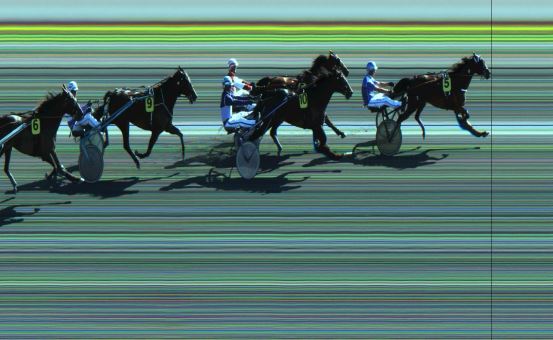 Målfoto for løp 1 på bane JA den 31.08.2020