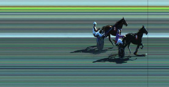 Målfoto for løp 3 på bane JA den 31.08.2020