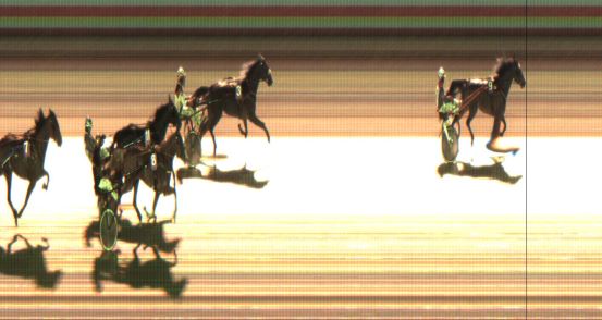 Målfoto for løp 8 på bane JA den 25.09.2020