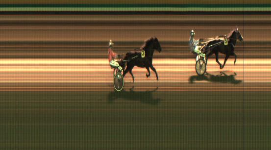 Målfoto for løp 7 på bane JA den 25.10.2020