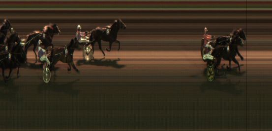 Målfoto for løp 8 på bane JA den 31.10.2020