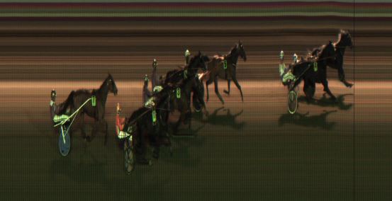 Målfoto for løp 9 på bane JA den 31.10.2020