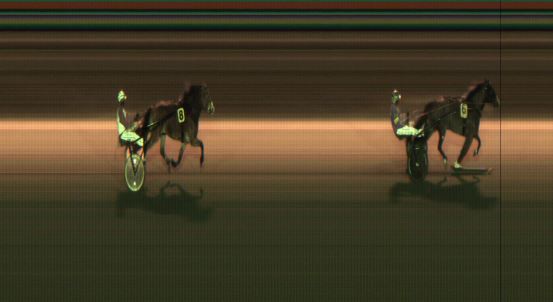 Målfoto for løp 7 på bane JA den 06.11.2020