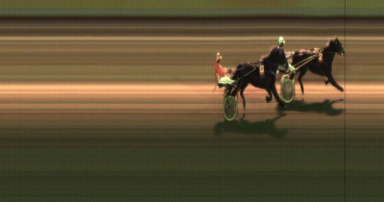 Målfoto for løp 3 på bane JA den 29.11.2020