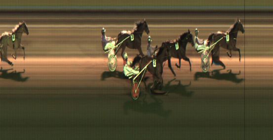 Målfoto for løp 5 på bane JA den 29.11.2020