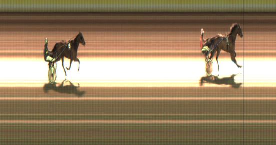 Målfoto for løp 6 på bane JA den 03.12.2020