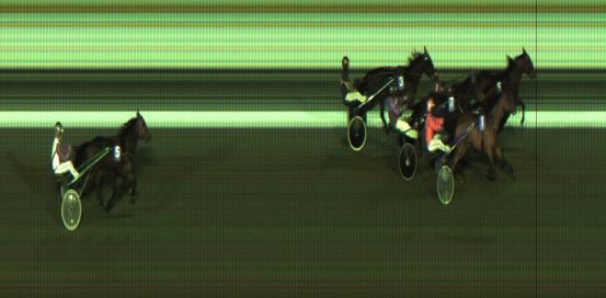 Målfoto for løp 2 på bane JA den 01.01.2021