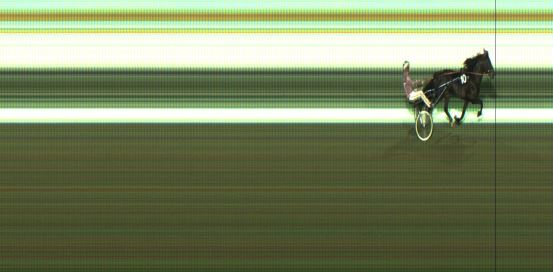 Målfoto for løp 6 på bane JA den 01.01.2021