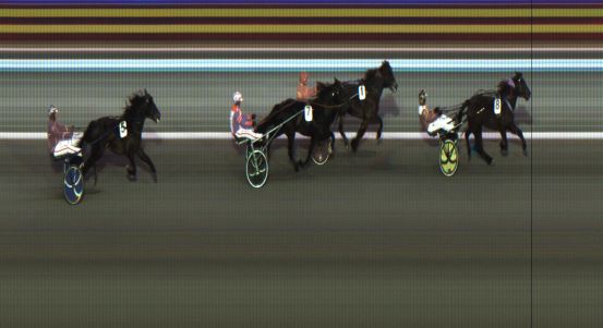 Målfoto for løp 5 på bane JA den 09.01.2021