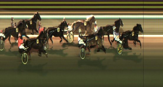 Målfoto for løp 7 på bane JA den 09.01.2021