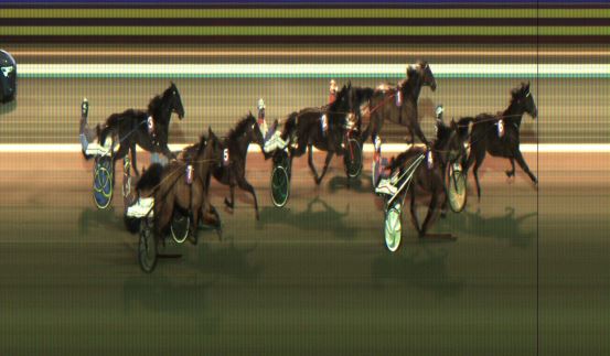 Målfoto for løp 8 på bane JA den 09.01.2021