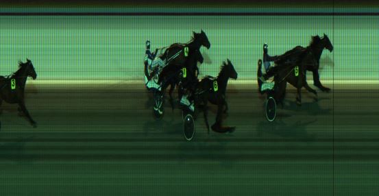 Målfoto for løp 1 på bane JA den 17.01.2021