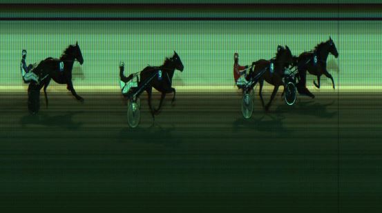 Målfoto for løp 2 på bane JA den 17.01.2021