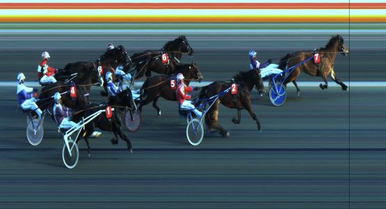 Målfoto for løp 3 på bane JA den 30.04.2021