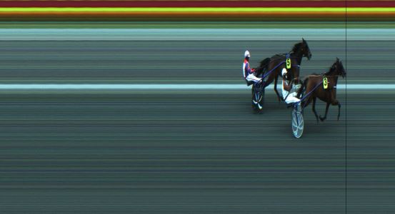 Målfoto for løp 1 på bane JA den 03.05.2021