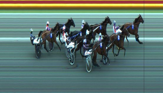 Målfoto for løp 2 på bane JA den 03.05.2021