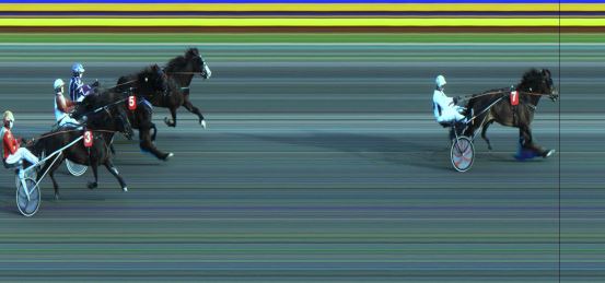 Målfoto for løp 3 på bane JA den 27.05.2021