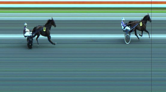 Målfoto for løp 1 på bane JA den 03.06.2021