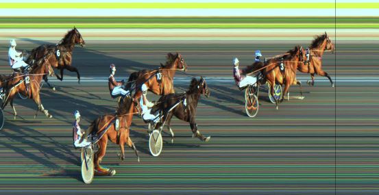 Målfoto for løp 6 på bane JA den 03.06.2021