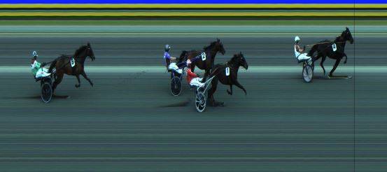 Målfoto for løp 5 på bane JA den 07.06.2021