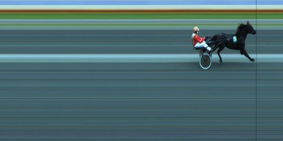 Målfoto for løp 4 på bane JA den 11.06.2021