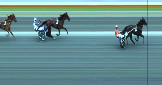 Målfoto for løp 5 på bane JA den 11.06.2021