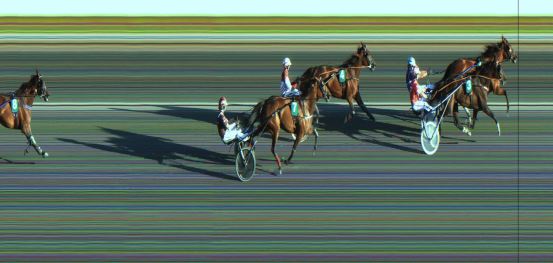 Målfoto for løp 4 på bane JA den 29.06.2021