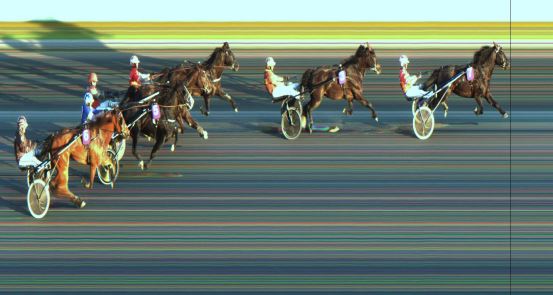 Målfoto for løp 8 på bane JA den 29.06.2021