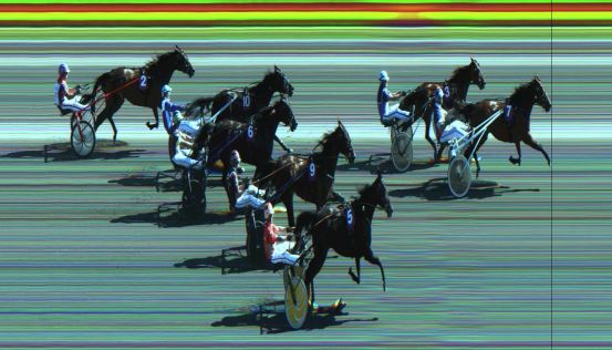 Målfoto for løp 8 på bane JA den 11.07.2021